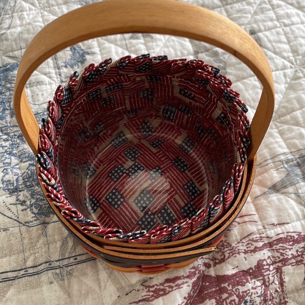 🧺 Longaberger 1997 Inaugural Basket. - Picture 5 of 5